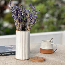 Load image into Gallery viewer, FACETED VASE |THE FORAGING GARDEN