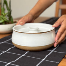 Load image into Gallery viewer, LIDDED SERVING BOWL | WHISPERS OF AUTUMN