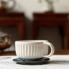 Load image into Gallery viewer, FLUTED CUP &amp; SAUCER
