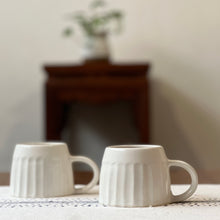 Load image into Gallery viewer, FLUTED BEVERAGE MUGS | SET OF 2
